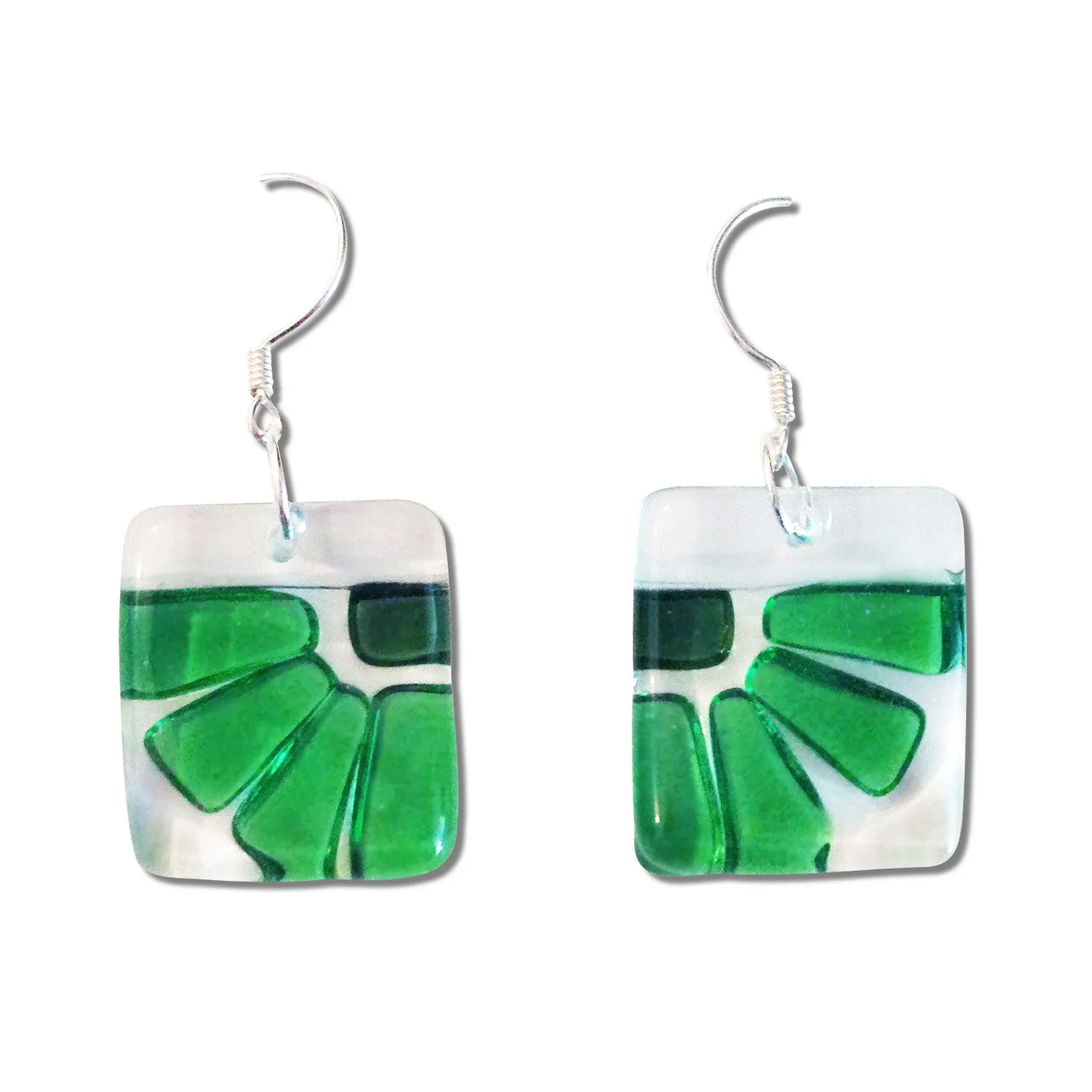 LAMA Glass Earrings - Cherry