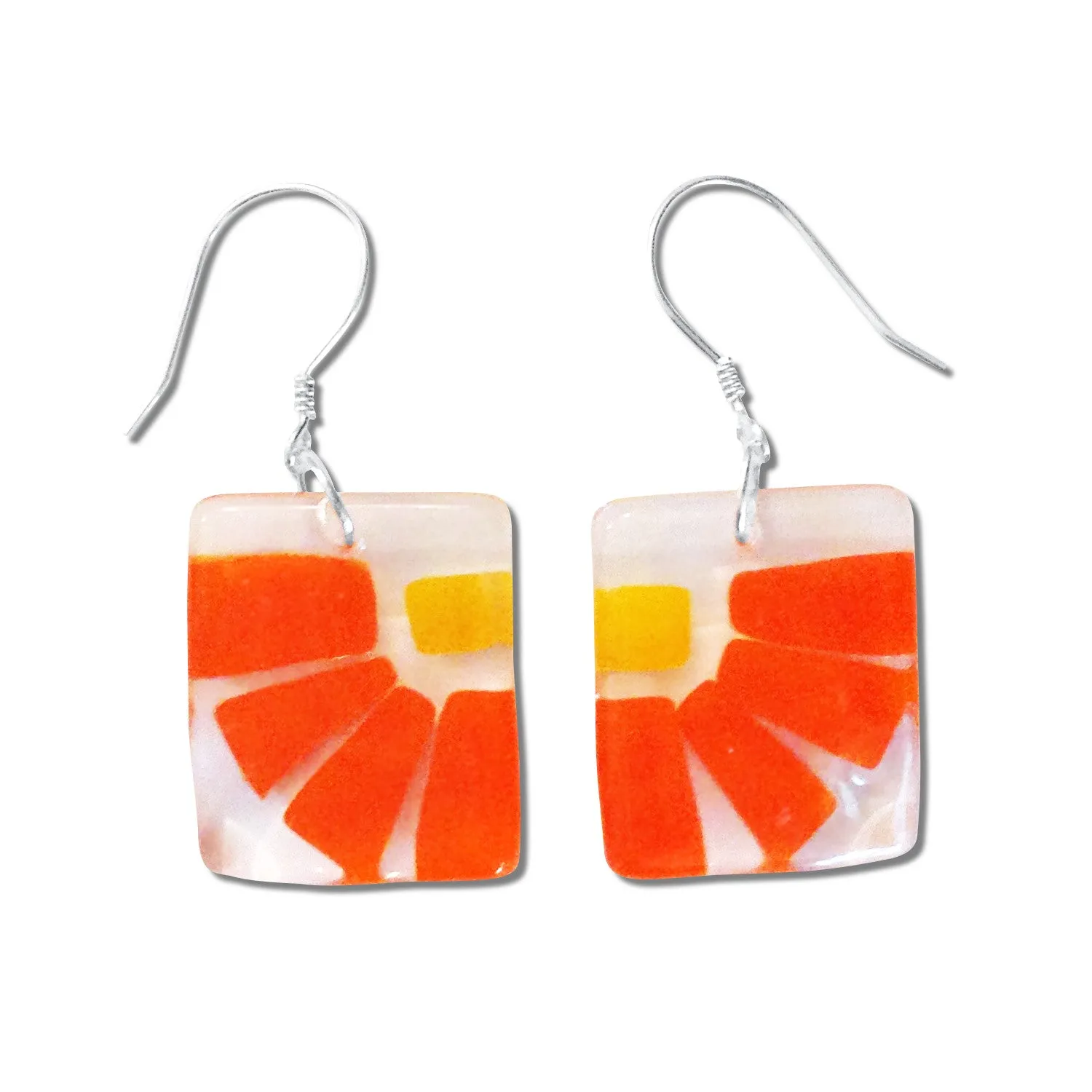 LAMA Glass Earrings - Cherry