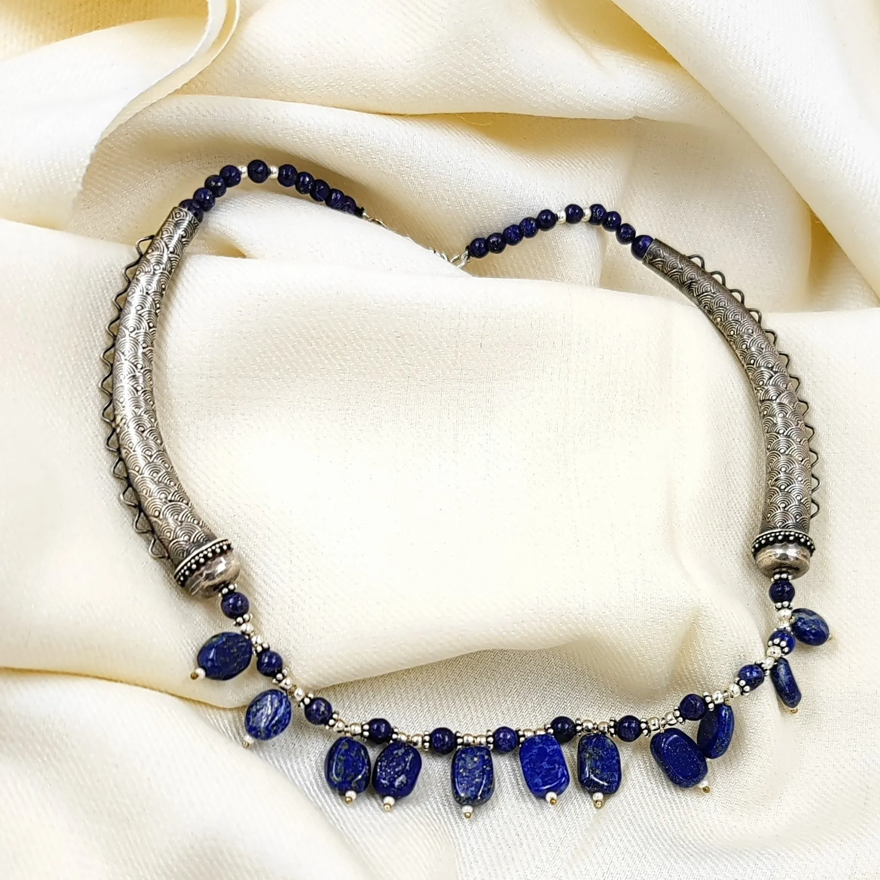 Lapis Lazuli Drop Necklace