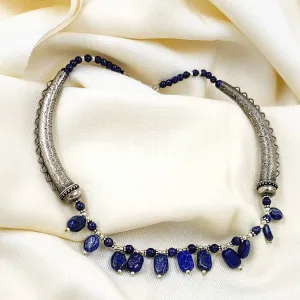 Lapis Lazuli Drop Necklace