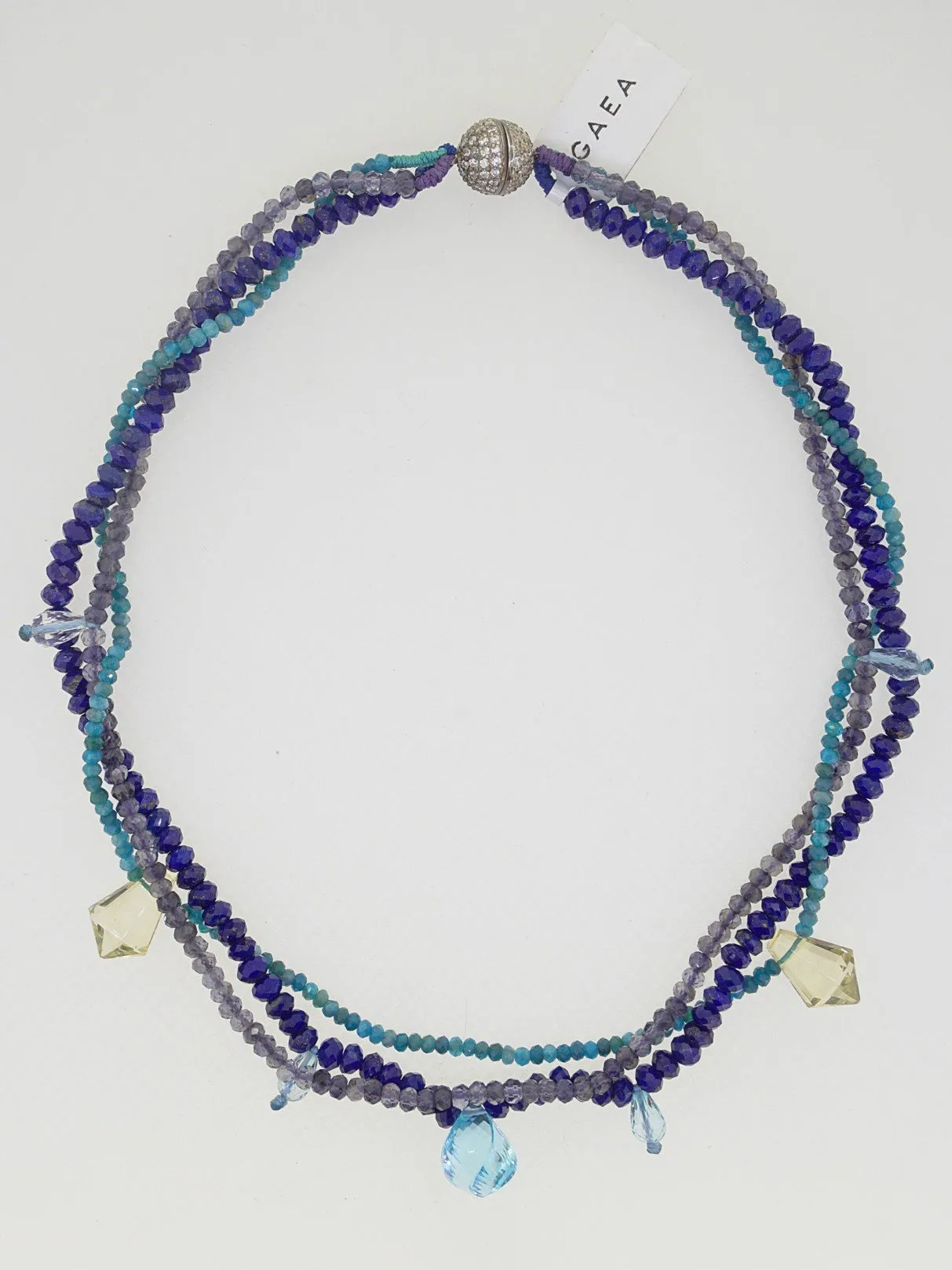 Lapis Lazuli, Iolite, and Apatite