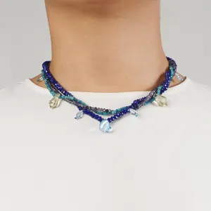 Lapis Lazuli, Iolite, and Apatite