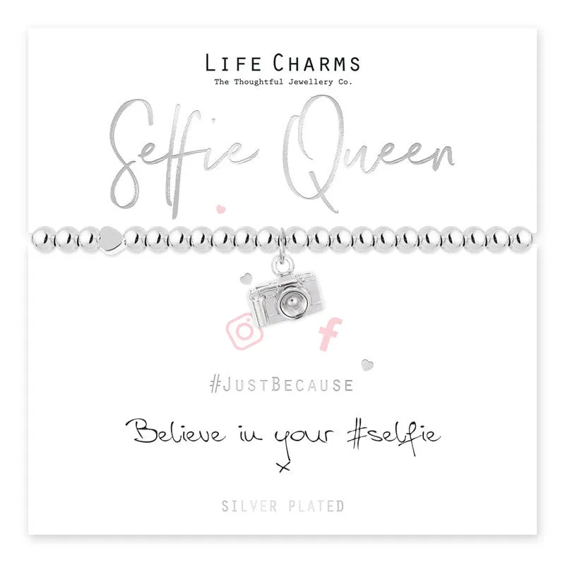 Life Charms Selfie queen Bracelet
