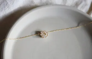 Little Gold Aglow Necklace