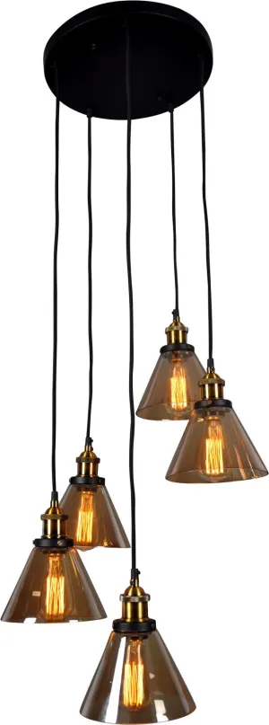 Marta Circular 5 Light Pendat Lamp