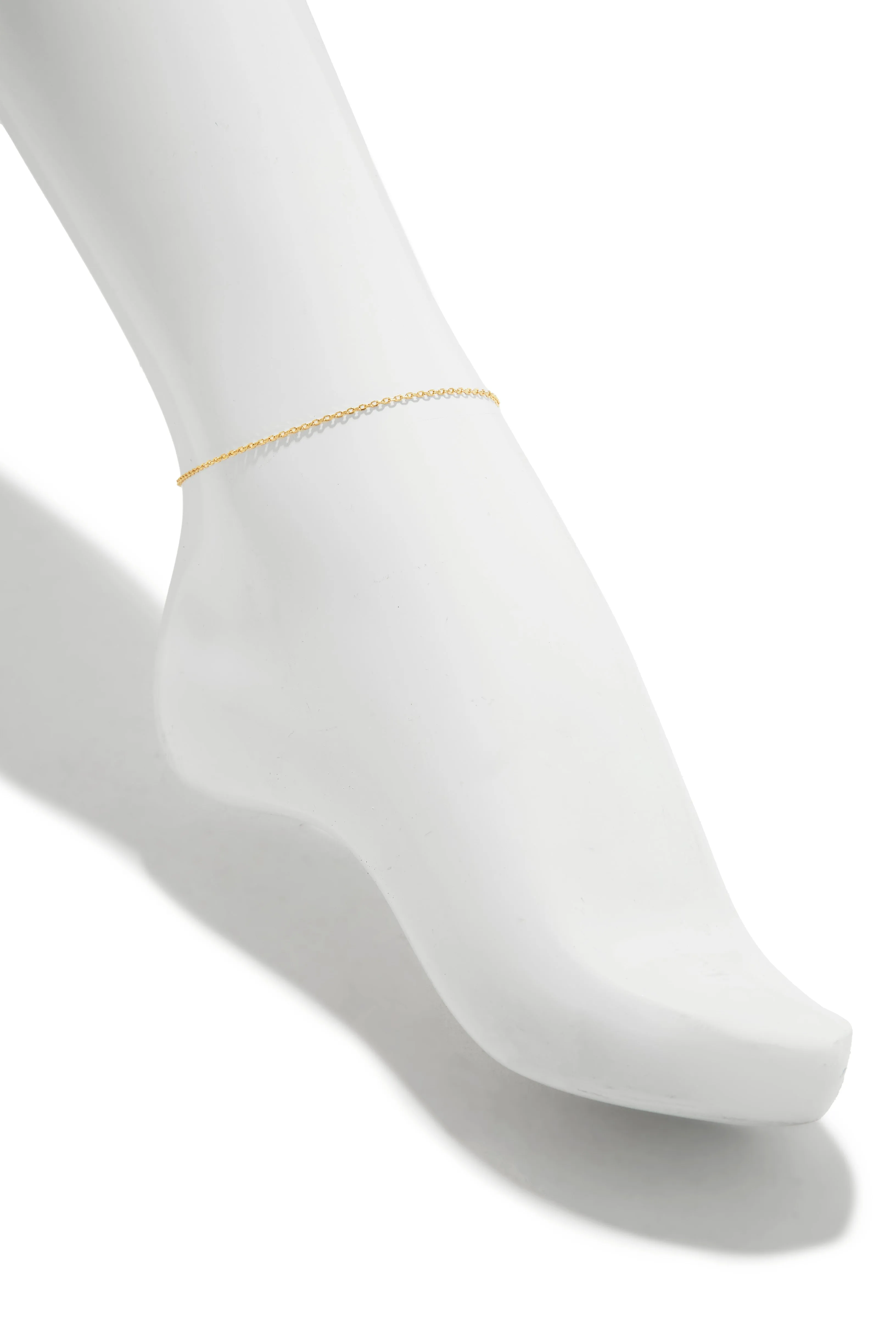 Melena Anklet - Gold