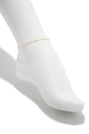 Melena Anklet - Gold