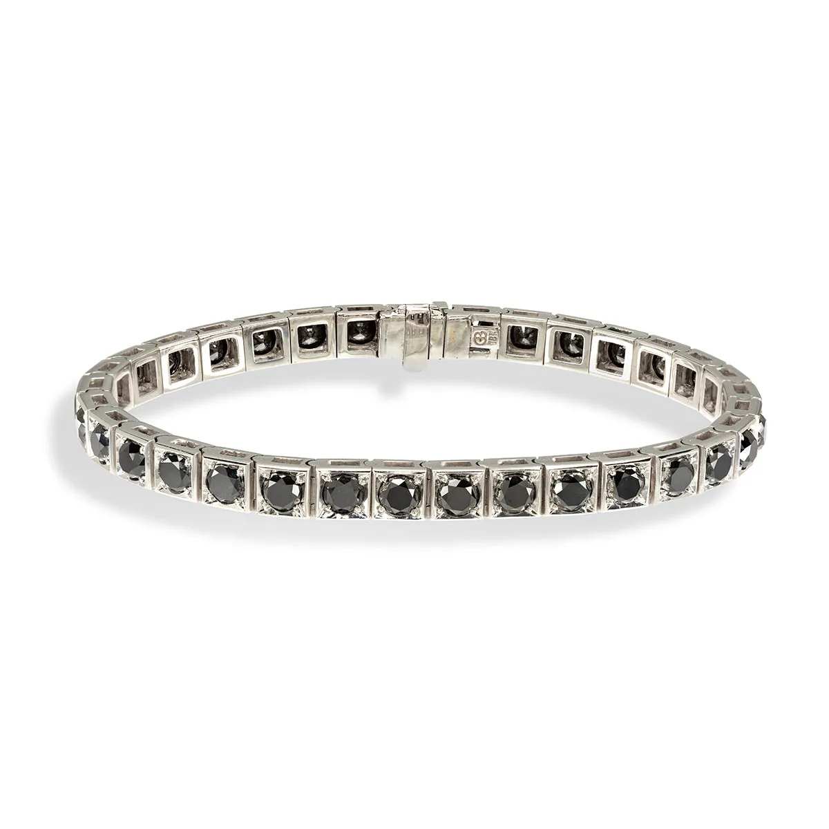 Men's Black Diamond Bracelet