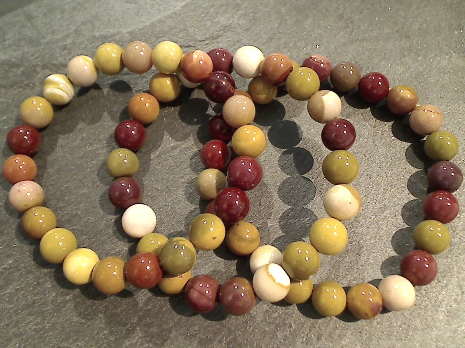 Mookaite Jasper 8MM Stretch Bracelet