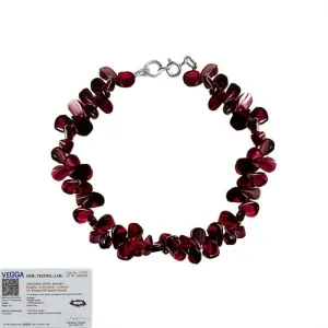 Natural Red Garnet Bracelet