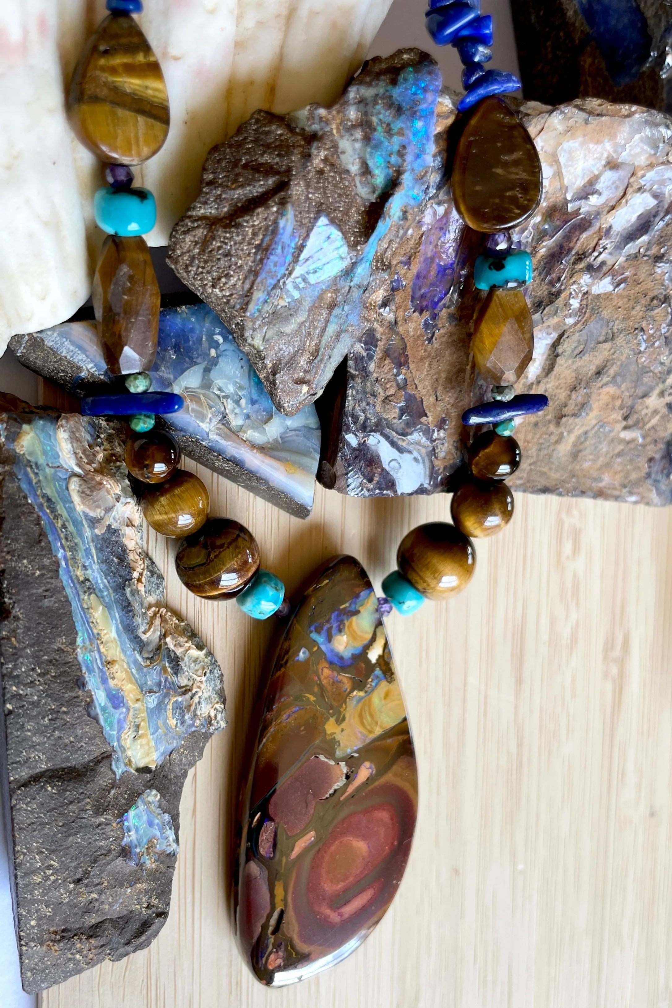 Necklace Cay Opal Astral Australian Opal