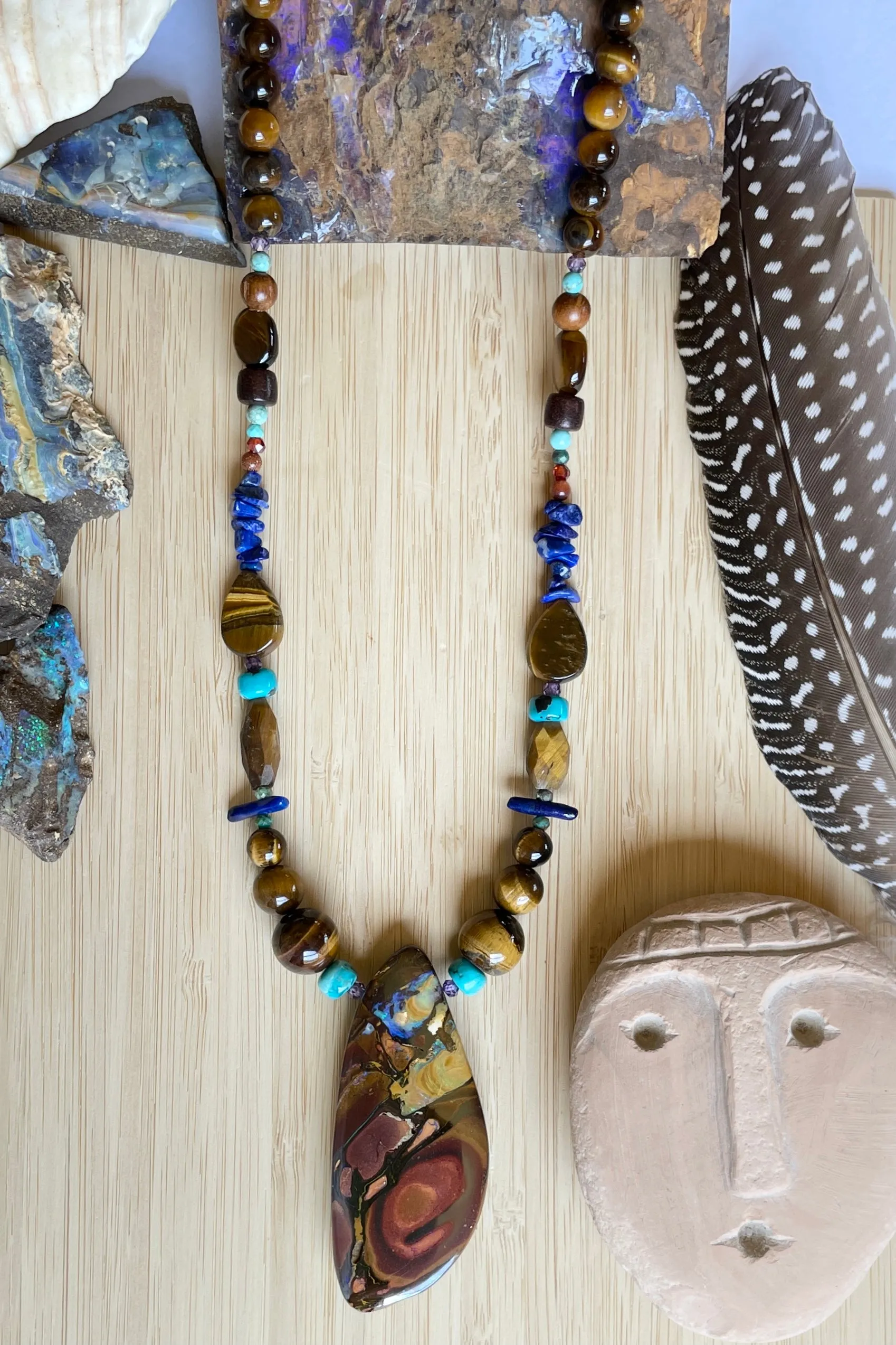 Necklace Cay Opal Astral Australian Opal