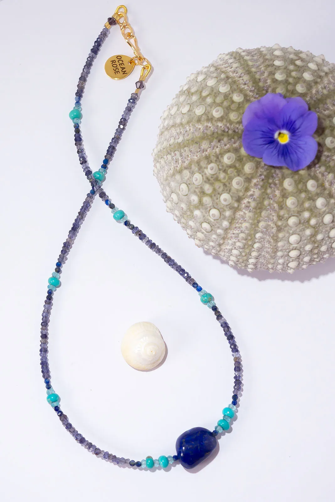 Necklace Gemstone Selene Midnight