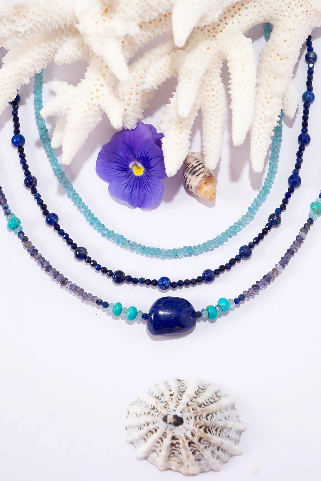 Necklace Gemstone Selene Midnight