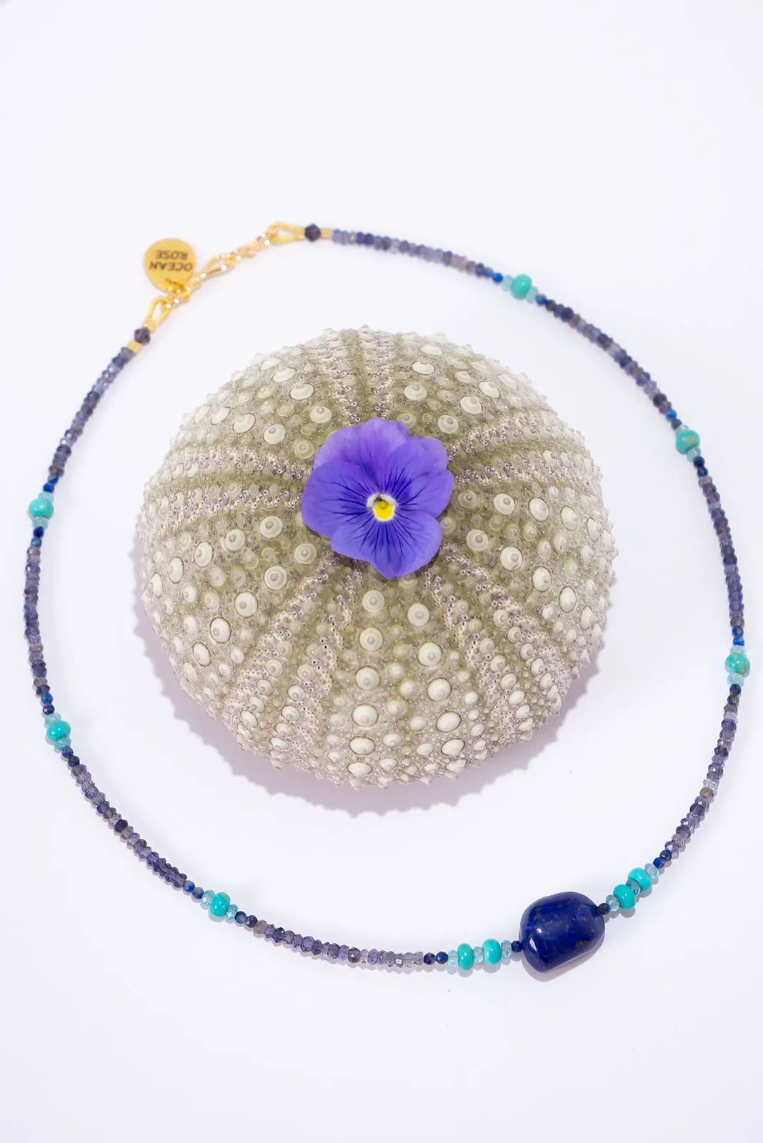 Necklace Gemstone Selene Midnight