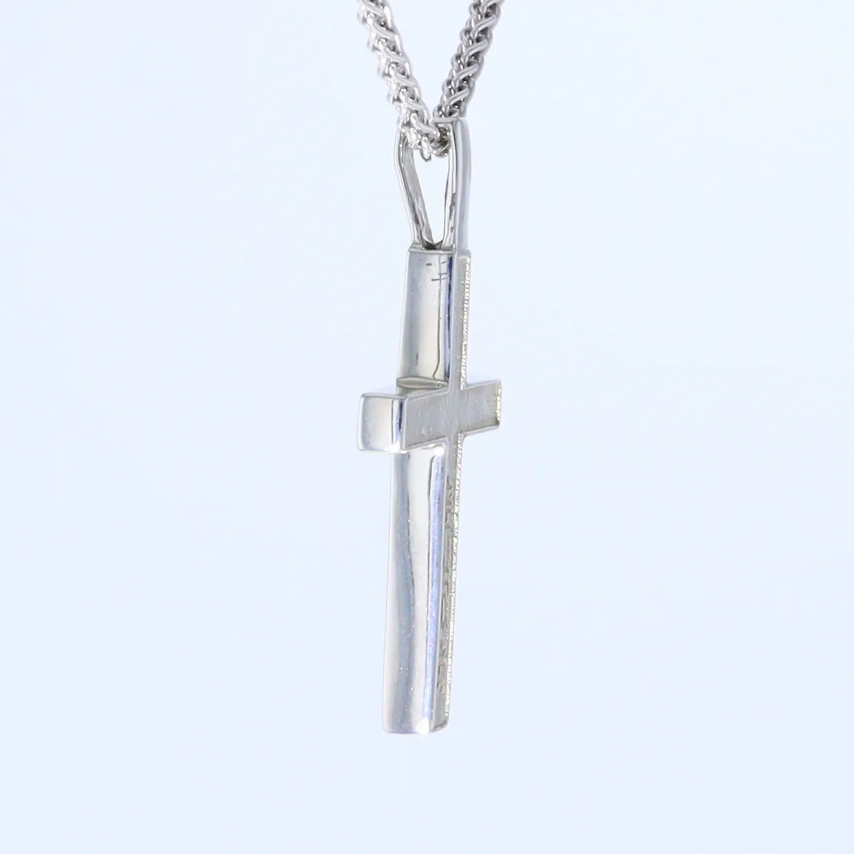 Opal Pendant 4 Section Inlaid Cross
