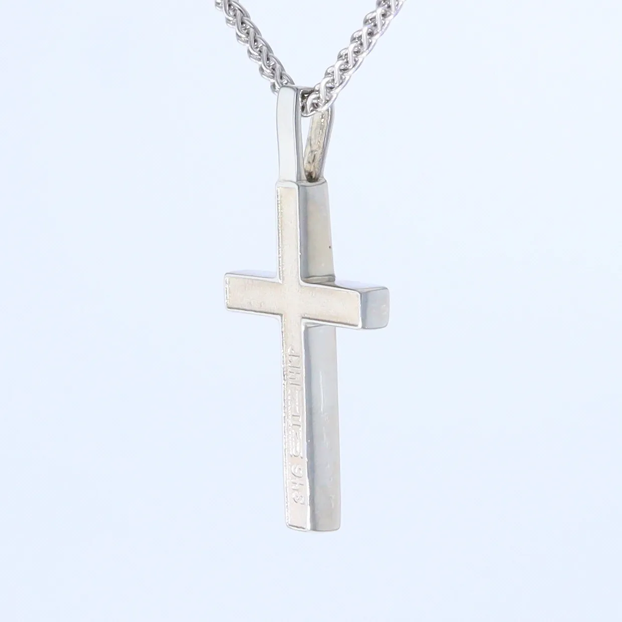 Opal Pendant 4 Section Inlaid Cross