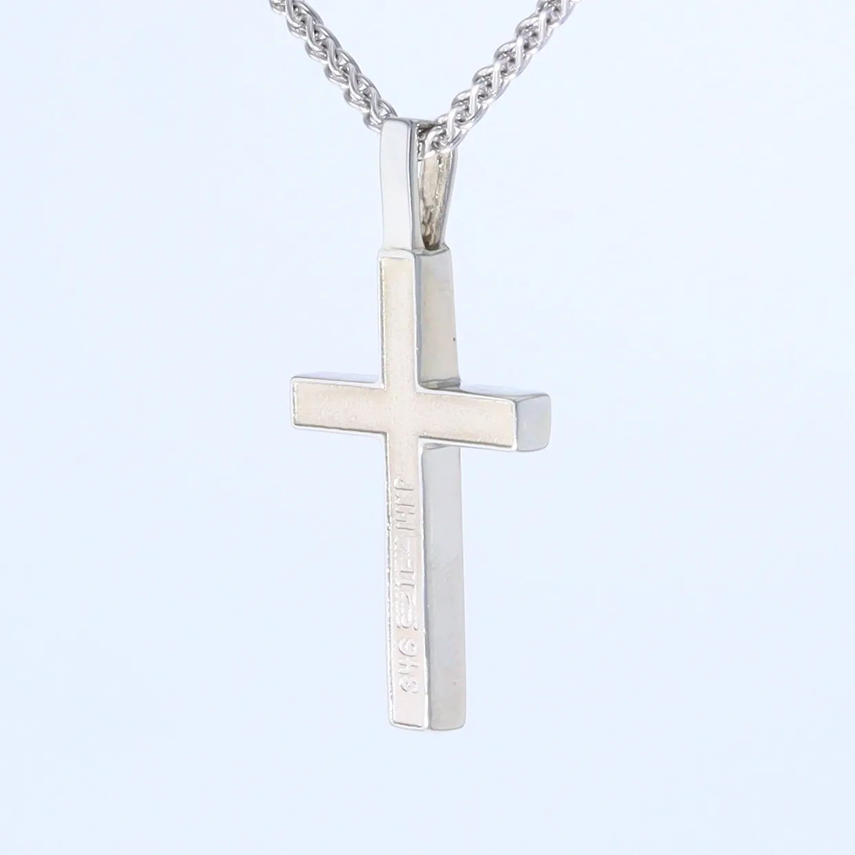 Opal Pendant 4 Section Inlaid Cross