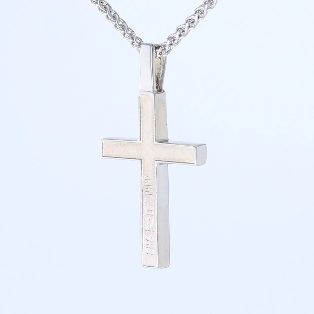 Opal Pendant 4 Section Inlaid Cross