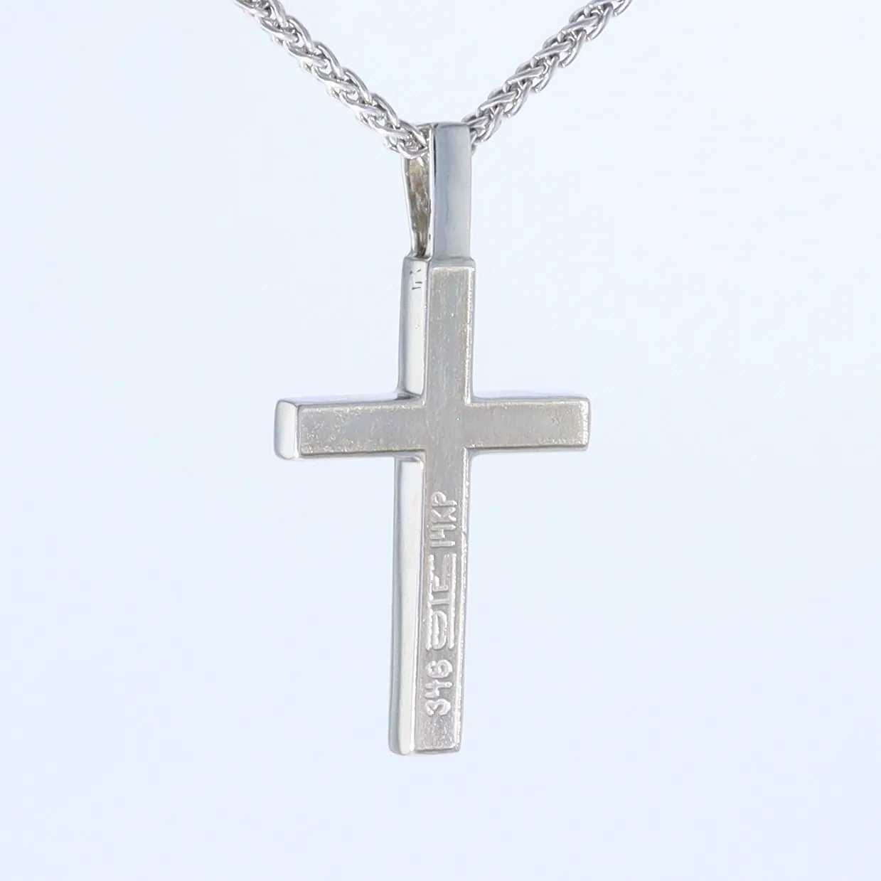 Opal Pendant 4 Section Inlaid Cross