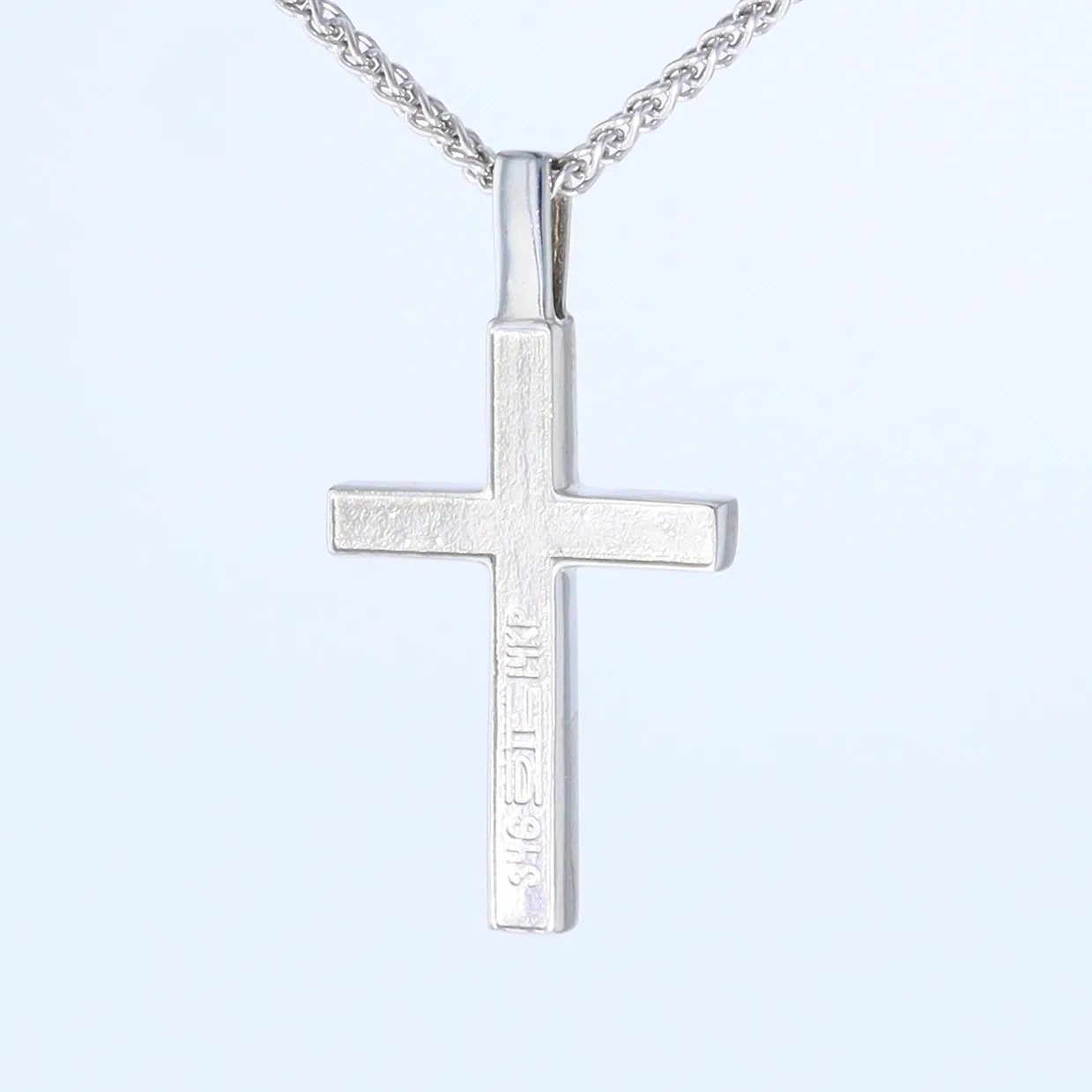 Opal Pendant 4 Section Inlaid Cross