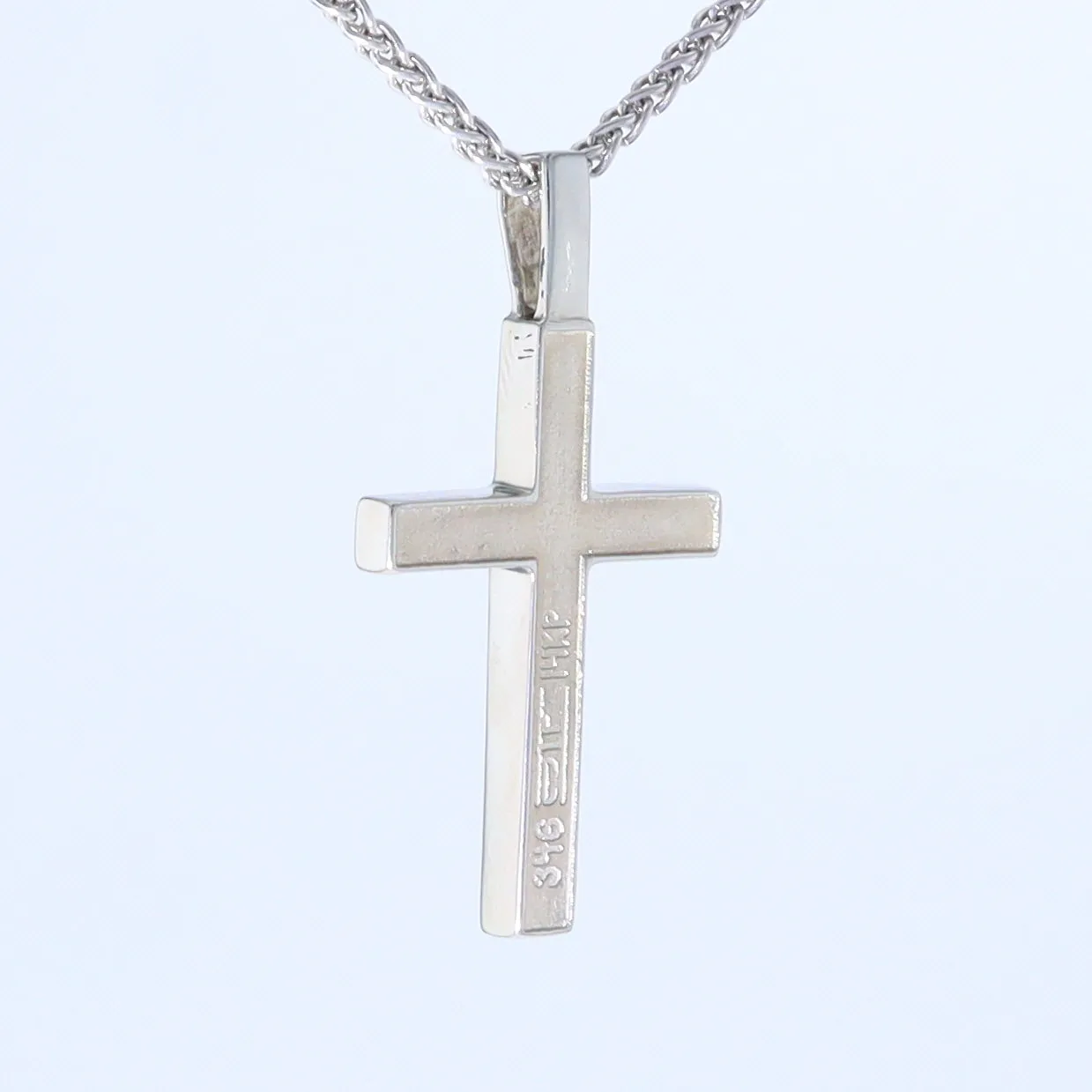 Opal Pendant 4 Section Inlaid Cross