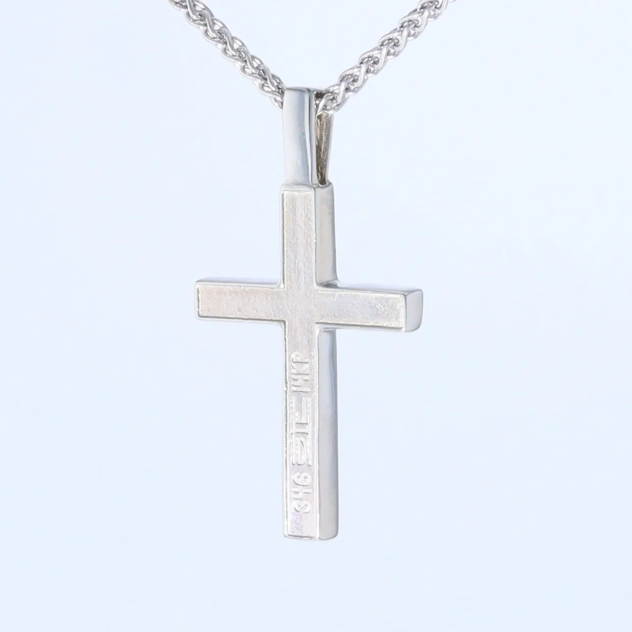 Opal Pendant 4 Section Inlaid Cross