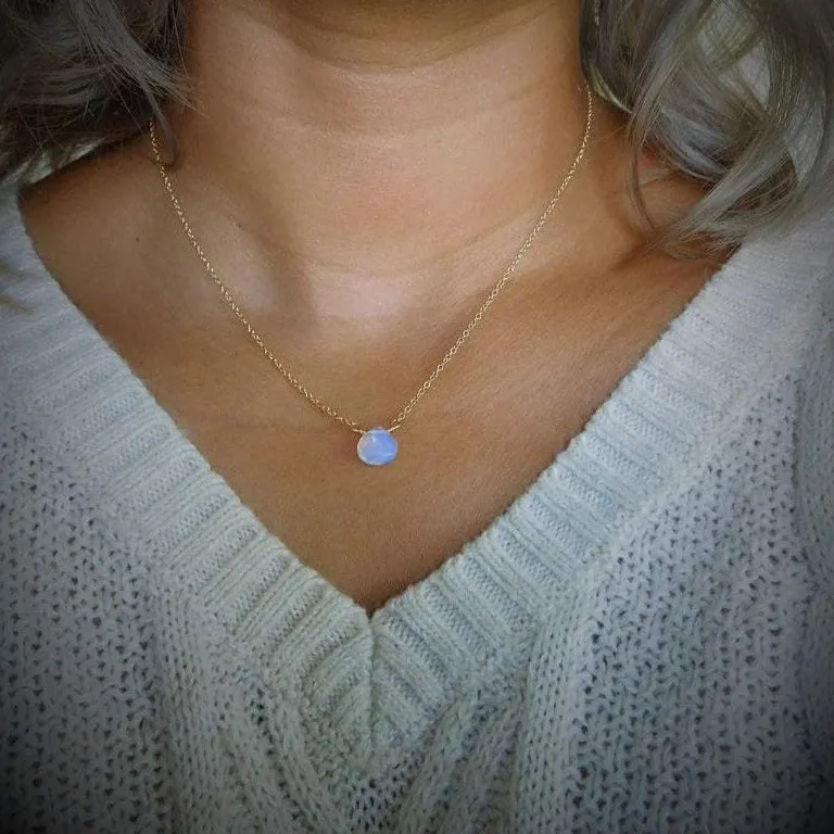 Opalite Drop Necklace