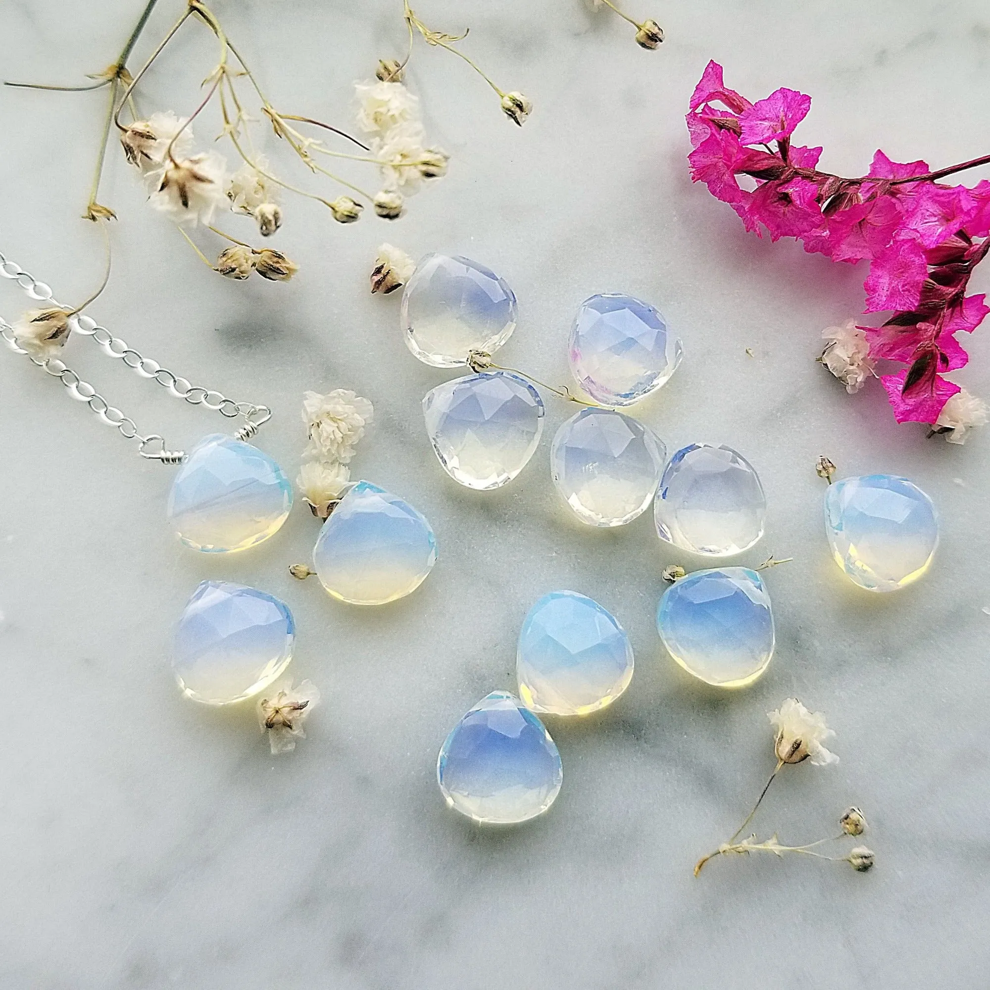 Opalite Drop Necklace