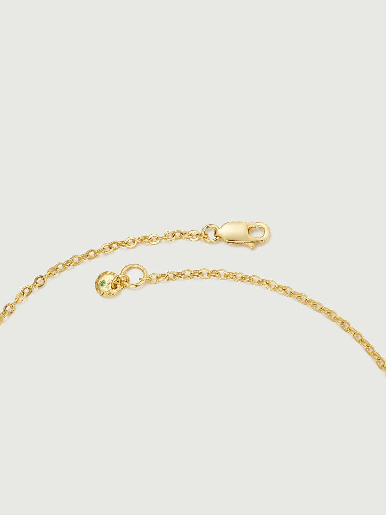 Pearl Garnet Charm