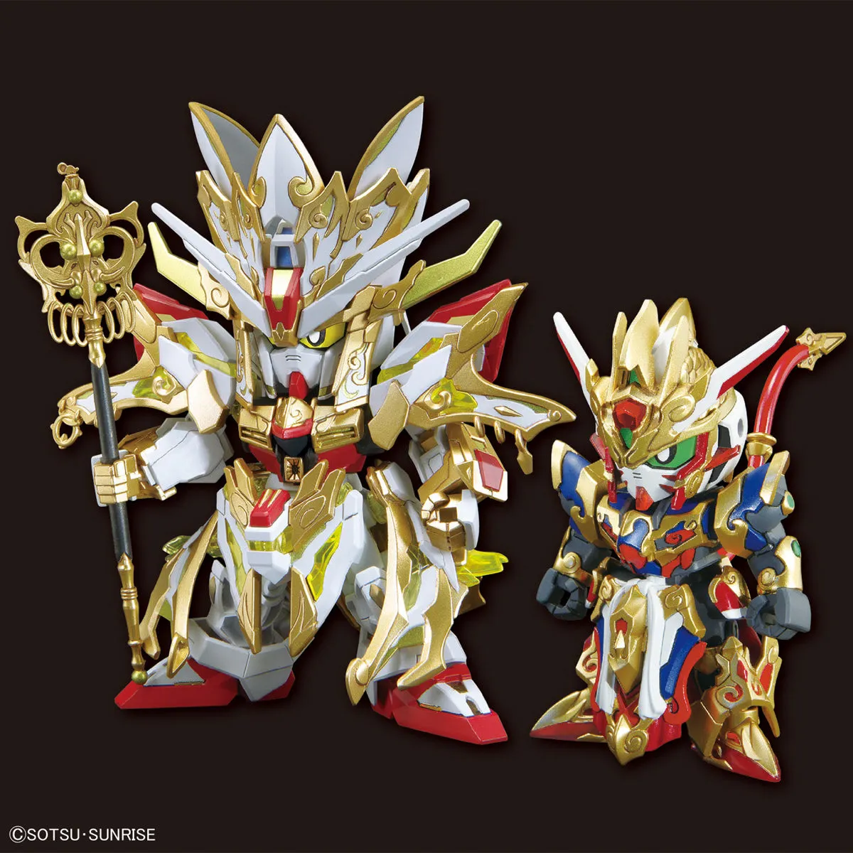 SDW Heroes WuKong Impulse Gundam  (Childhood Ver.) & Sanzang Strike Freedom Gundam Set