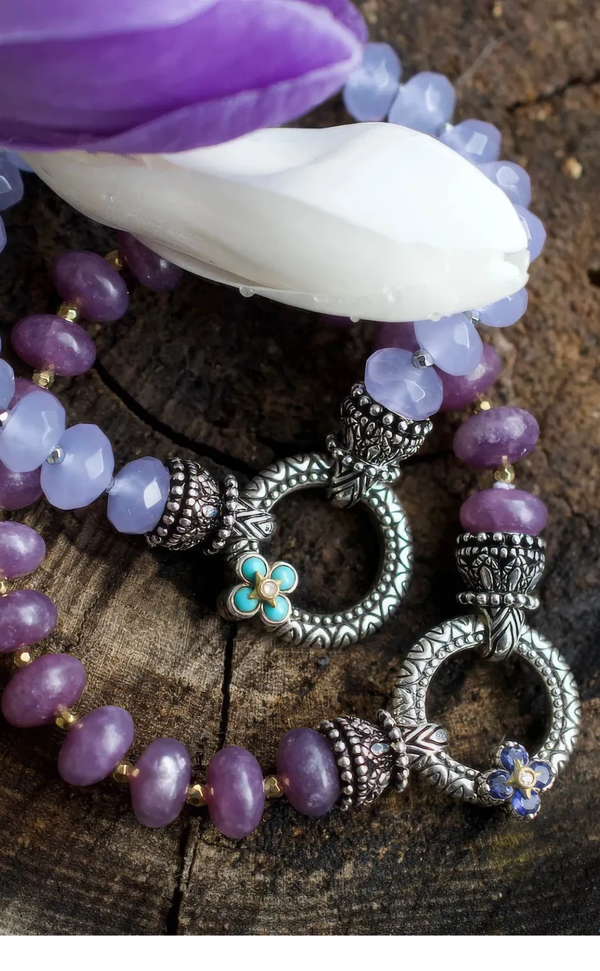 Signature Collection Bead Bracelet – Natural Brazilian Lepidolite (Advanced Order)