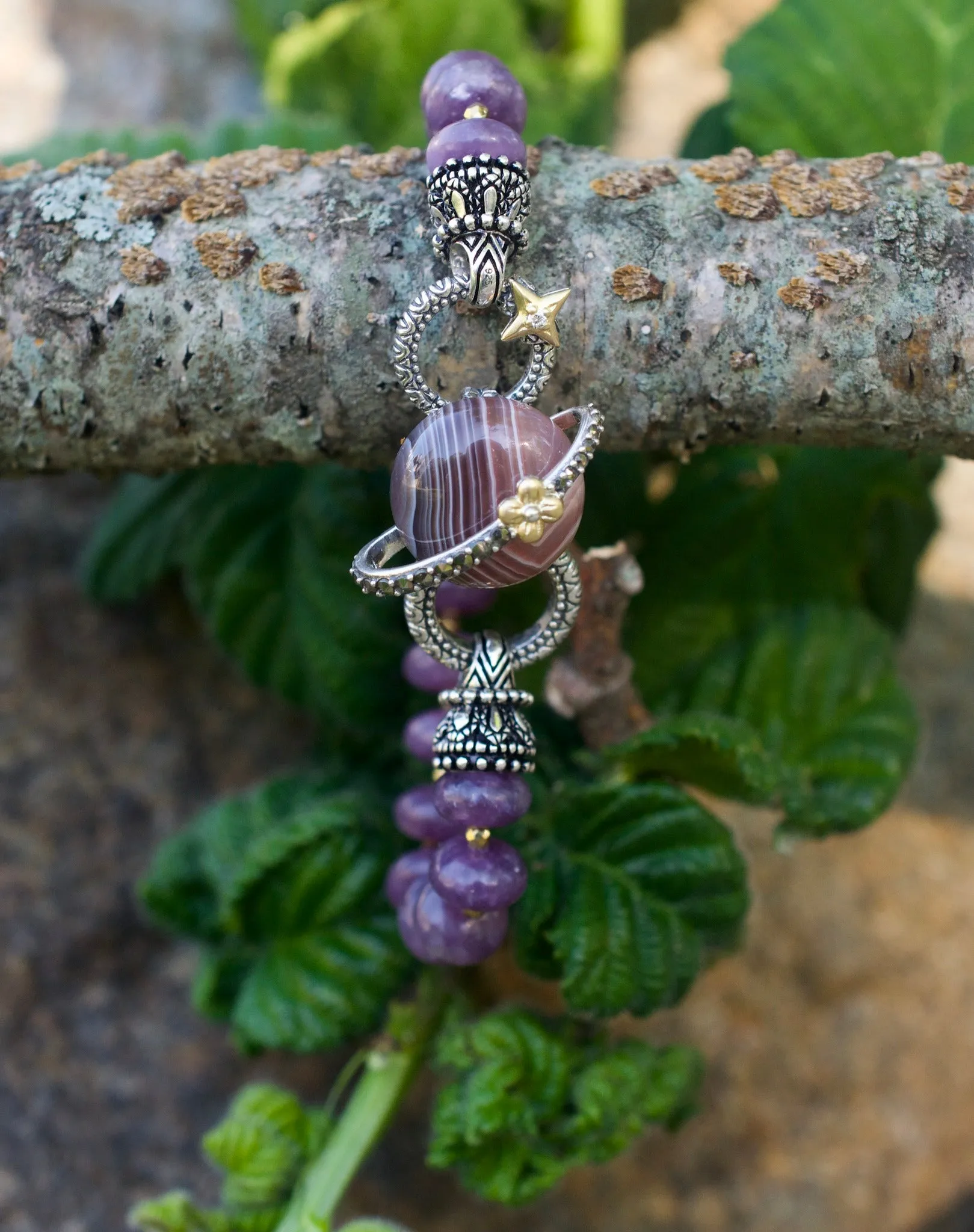 Signature Collection Bead Bracelet – Natural Brazilian Lepidolite (Advanced Order)
