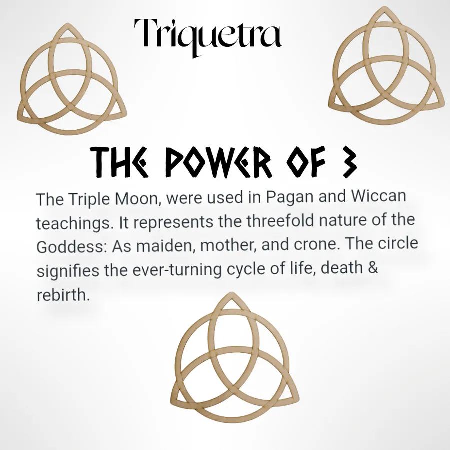 Sun catcher - Triquetra