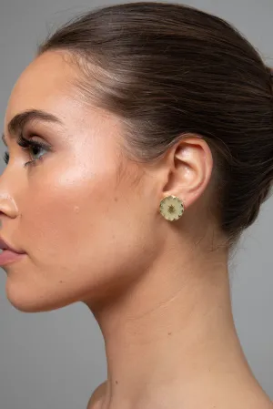 Sunbeam Earrings - Green