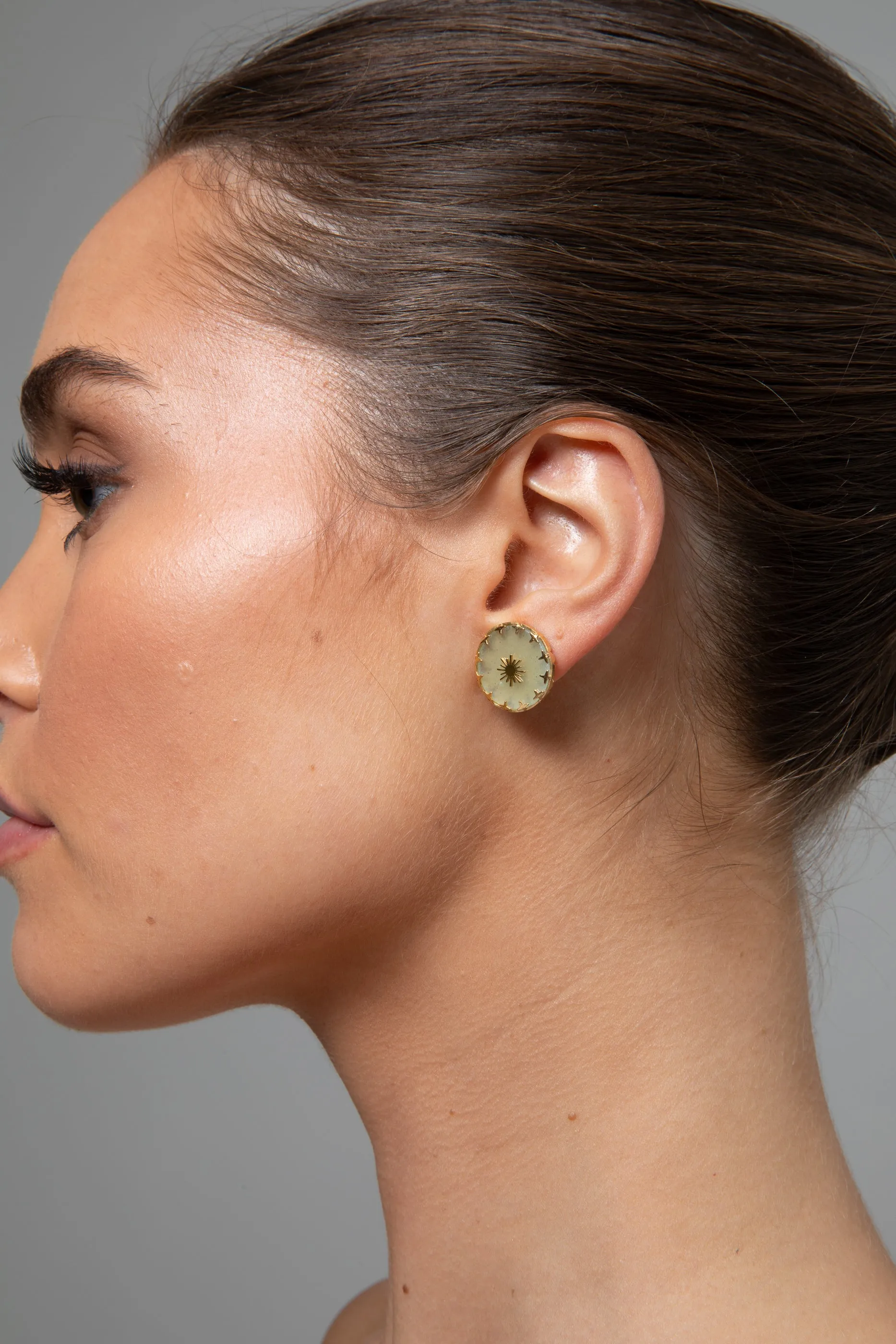 Sunbeam Earrings - Green