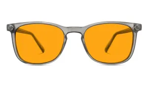 SunDown Taylor Blue Blocking Glasses - Pearl Grey - Readers