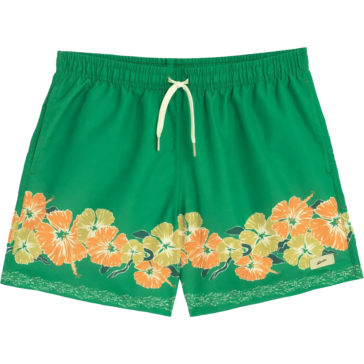 Swim Trunks - Moss Ornate
