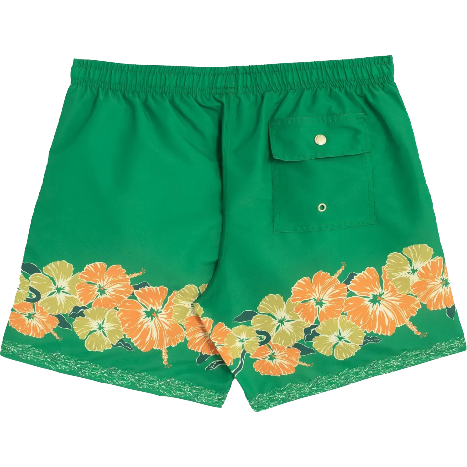 Swim Trunks - Moss Ornate