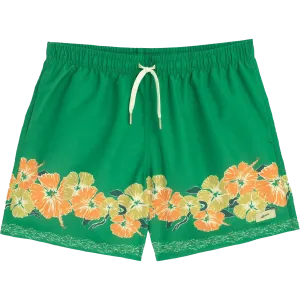 Swim Trunks - Moss Ornate