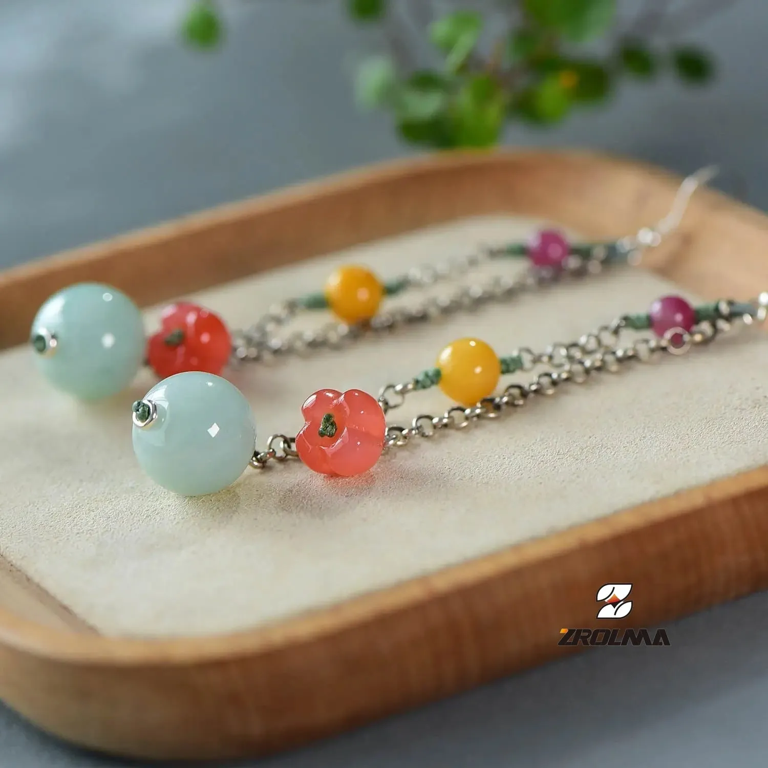 Tibetan characteristic jade Earrings 2024 30 - ZROLMA