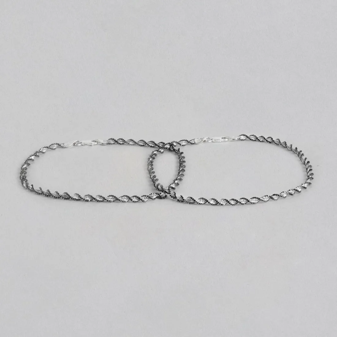 Trendy CZ Rhodium Plated 925 Sterling Silver Jewellery Set