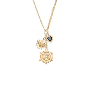 True Love Knot - True Love & Vivacity : Medium Mixed Belcher Extension Necklace