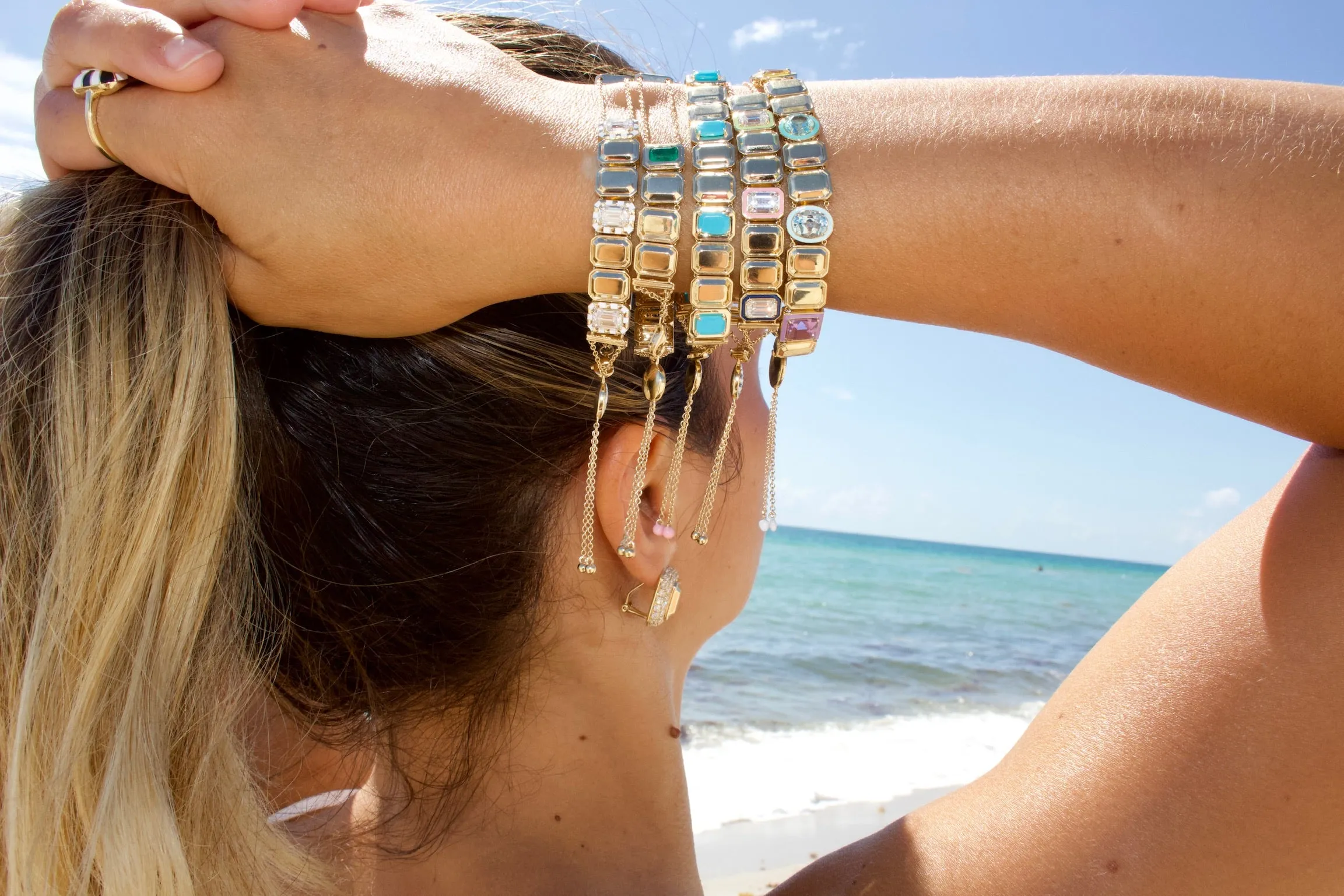 Turquoise Goldstone™ Bracelet