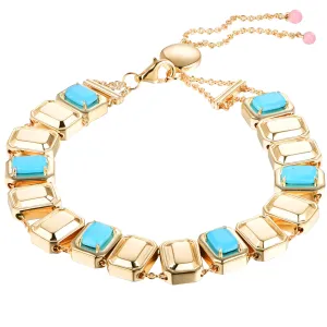 Turquoise Goldstone™ Bracelet