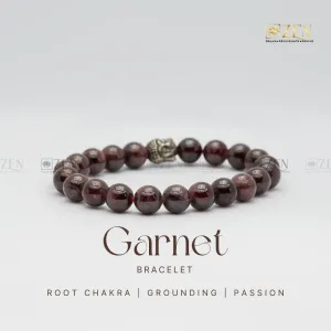 Zen Garnet Bracelet